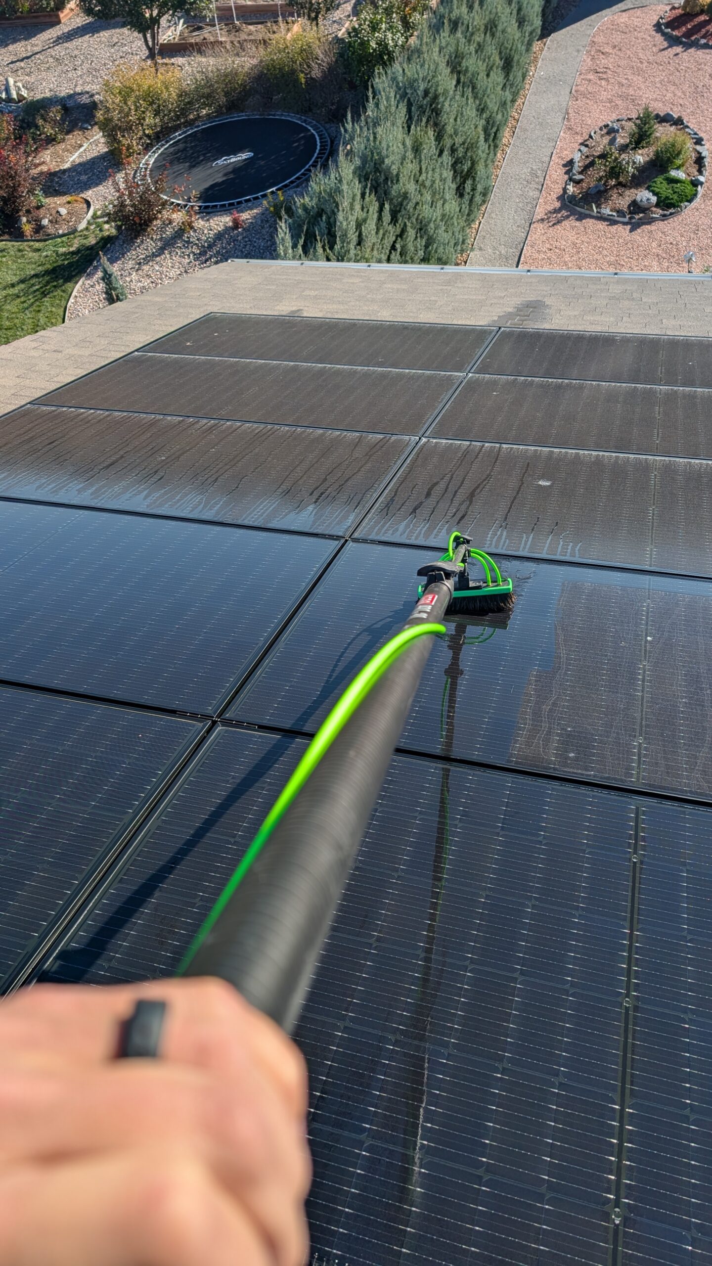 Solar panel cleaning - Windsor Co