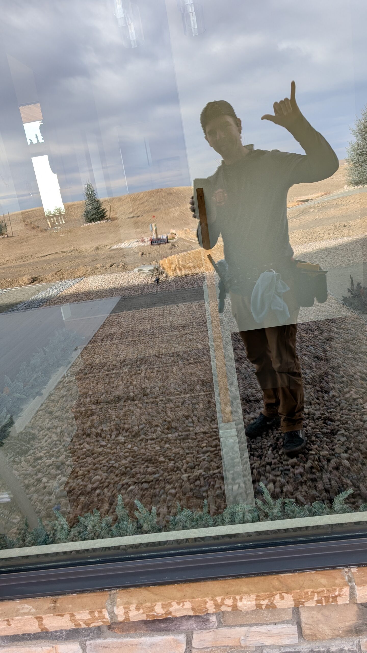 Exterior window cleaning